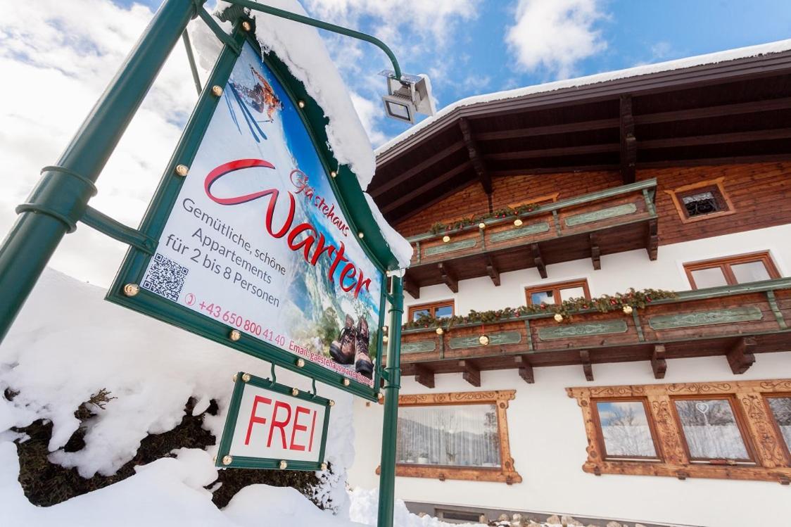 Holiday Im Gaestehaus Warter In Altenmarkt Altenmarkt im Pongau Exterior photo